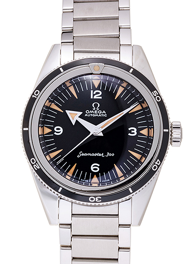 オメガ オメガ1957 トリロジー シーマスター300 コーアクシャル マスタークロノメーター 234.10.39.20.01.001 ブラック 中古