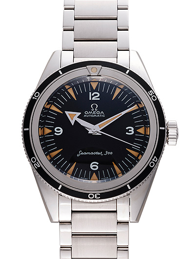オメガ オメガ1957 トリロジー シーマスター300 コーアクシャル マスタークロノメーター 234.10.39.20.01.001 ブラック 中古
