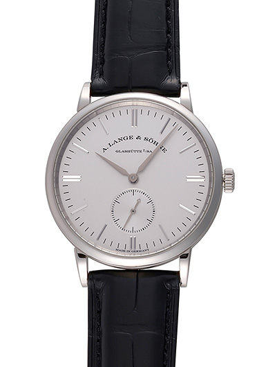 ランゲ＆ゾーネ サクソニア 219.026 シルバー 中古