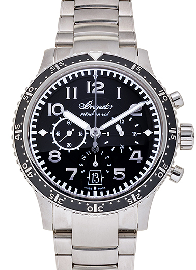 ブレゲ タイプXXI 3810TI/H2/3ZU ブラック 中古