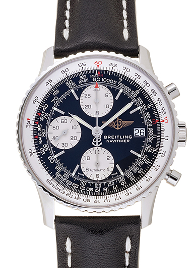 ブライトリング オールド ナビタイマー ジャパンエディション A132BJAWBD ブラック/ホワイト 中古