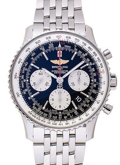 ブライトリング ナビタイマー1 B01 クロノグラフ 43 AB0121211B2A1 ブラック/シルバー 中古