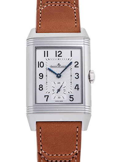 ジャガー・ルクルト レベルソ クラシック デュオ スモールセコンド Q3848423 シルバー 新品