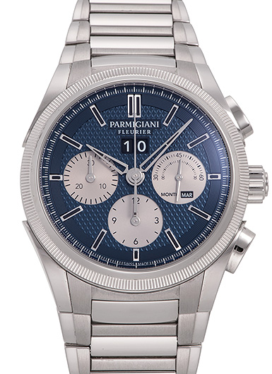 パルミジャーニ・フルリエ トンダグラフ GT ヨシダ スペシャル PFS906-1020002-100182 ブルー/シルバー 中古