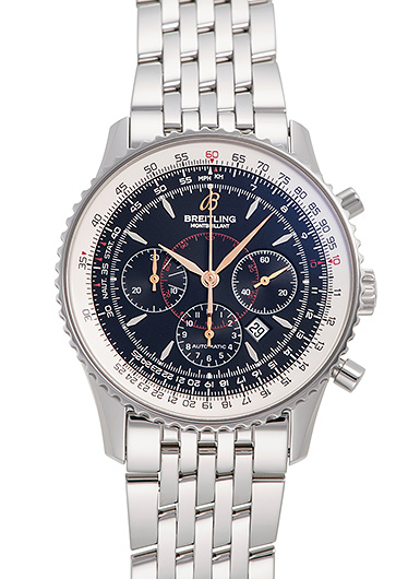 ブライトリング モンブリラン A417B75NP ブラック 中古