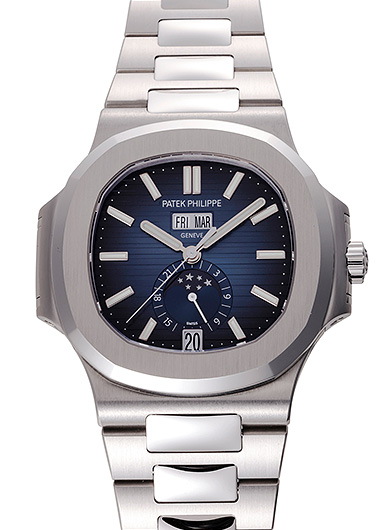 パテックフィリップ ノーチラス 年次カレンダー 5726/1A-014 ブルー 中古