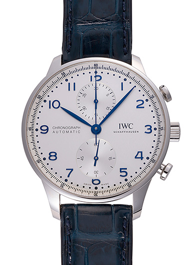 IWC ポルトギーゼ クロノグラフ IW371605 シルバー 中古