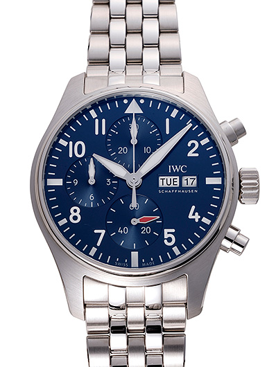 IWC パイロットウォッチ クロノグラフ 41 IW388102 ブルー 中古