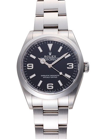 ロレックス エクスプローラー 36 124270 ブラック 中古