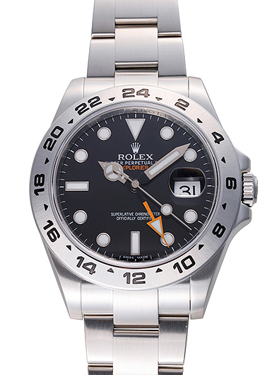 ロレックス エクスプローラーⅡ 216570 ブラック 中古