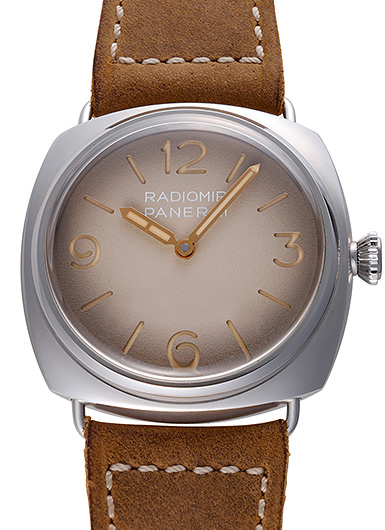 パネライ ラジオミール トレ ジョルニ PAM01350 ベージュ 中古