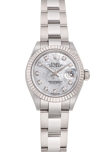 ロレックス デイトジャスト28 279174NG ホワイト 未使用品