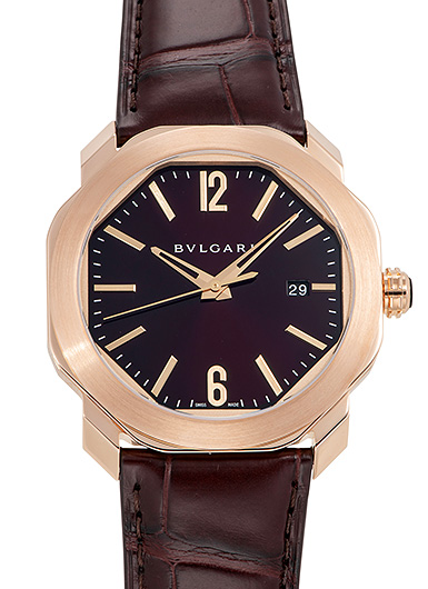 ブルガリ オクト ローマ OCP41C1GLD ブラック 新品