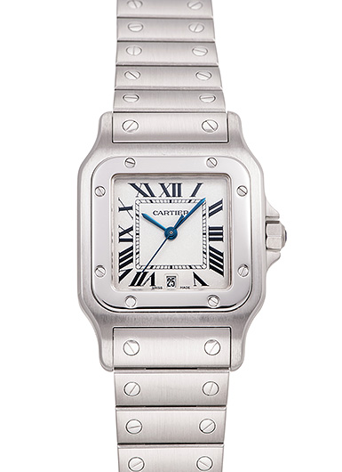 カルティエ サントス ガルベ LM W20060D6 シルバー 中古