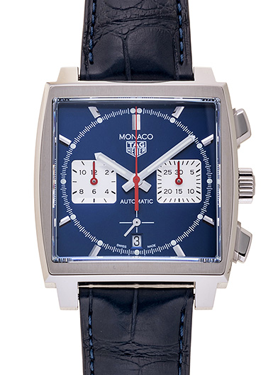タグ・ホイヤー モナコ CBL2111.FC6453 ブルー/シルバー 中古
