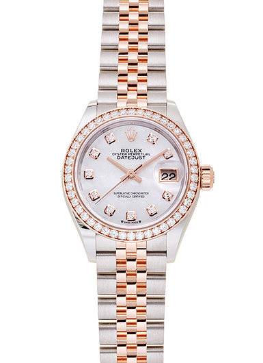 ロレックス デイトジャスト 28 279381RBR ホワイト 新品