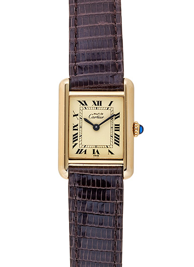 カルティエ マストタンク SM 2974213 アイボリー アンティーク