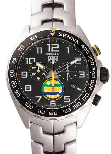 タグ・ホイヤー フォーミュラ1 クロノグラフ ×セナ CAZ101AX.BA0637 ブラック 新品