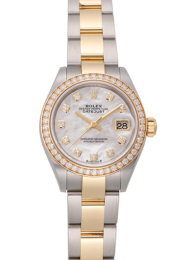 ロレックス デイトジャスト28 279383RBR ホワイト 未使用品