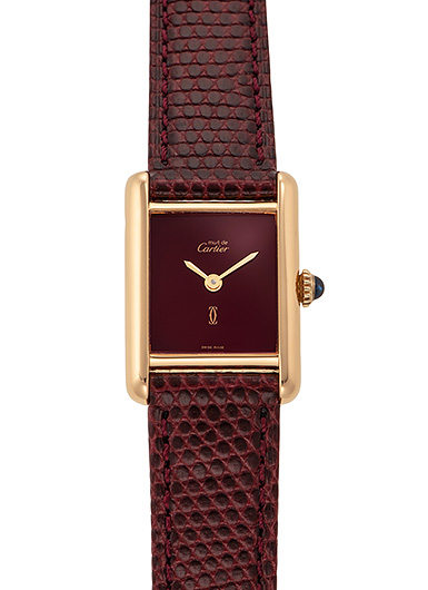 カルティエ マストタンク　ヴェルメイユ --- ボルドー 中古