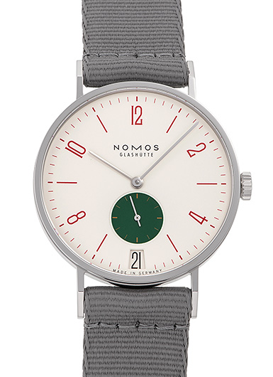 ノモス タンジェント38 デイト Go 179.S4 ホワイト 新品