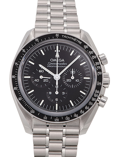 オメガ スピードマスター ムーンウォッチ コーアクシャル マスタークロノメーター クロノグラフ 310.30.42.50.01.002 ブラック 中古