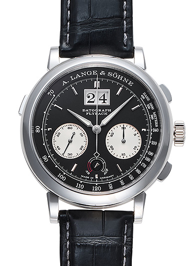 ランゲ＆ゾーネ ダトグラフ アップ/ダウン 405.035 ブラック/シルバー 中古