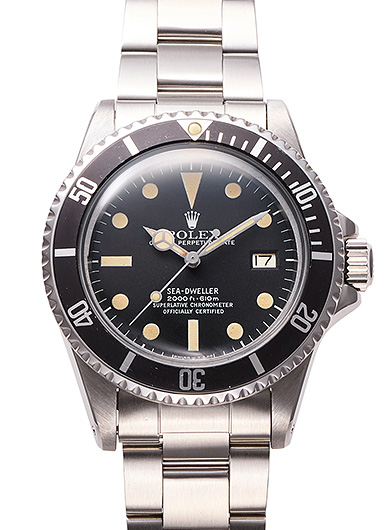 ロレックス シードゥエラー 1665 ブラック アンティーク