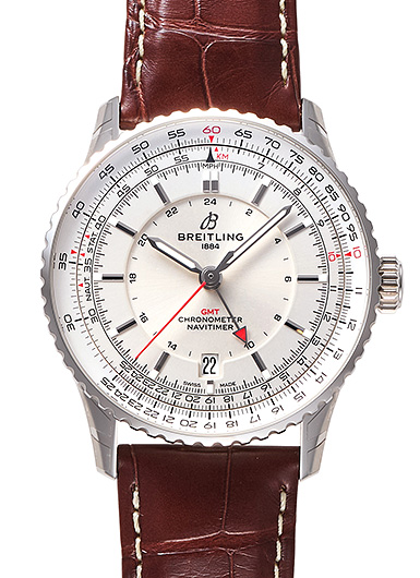 ブライトリング ナビタイマーGMT A32310211G1P1 シルバー 新品
