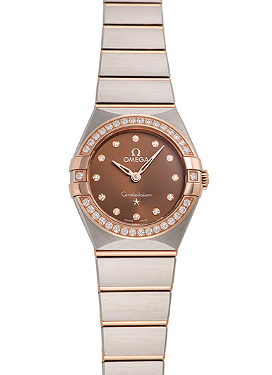 オメガ コンステレーション マンハッタン 131.25.25.60.63.001 ブラウン 新品