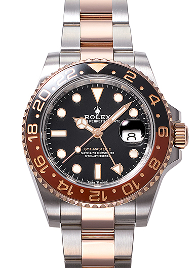 ロレックス GMTマスターⅡ 126711CHNR ブラック 中古
