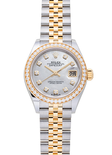 ロレックス デイトジャスト28 279383RBR ホワイト 未使用品