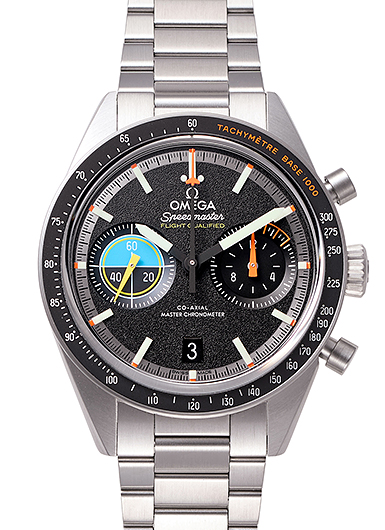 オメガ スピードマスター パイロット コーアクシャル クロノメーター クロノグラフ 332.10.41.51.01.002 ブラック 未使用品
