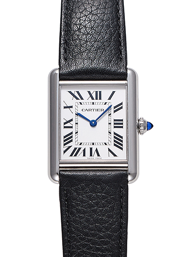 カルティエ タンク マスト ウォッチ LM WSTA0041 シルバー 中古