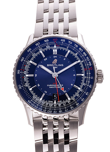 ブライトリング ナビタイマーGMT 侍ジャパン リミテッド A323103A1C1A1 ブルー 新品未使用