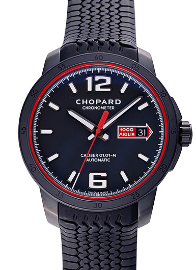 ショパール ミッレミリアGTS オートマティック スピードブラック 168565-3002 ブラック 中古