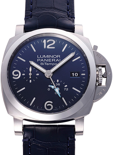 パネライ ルミノール ビテンポ PAM01361 ブルー 中古