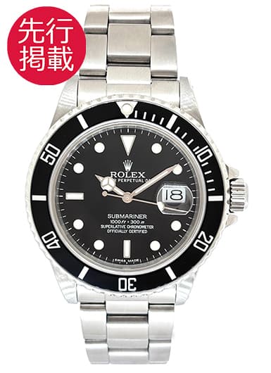 ロレックス サブマリーナ デイト 16800 ブラック アンティーク