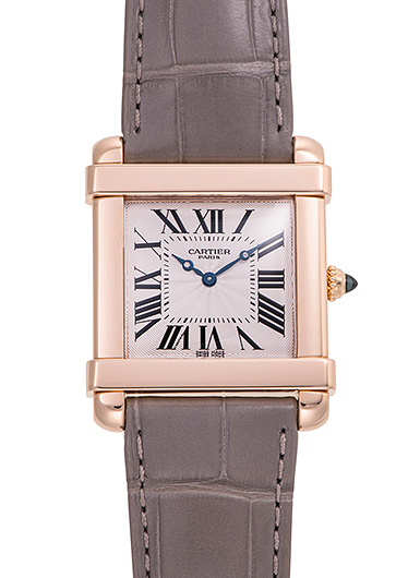 カルティエ タンク シノワーズ LM W1542451 シルバー 中古