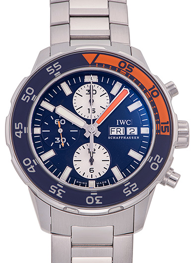 IWC アクアタイマークロノ IW376704 ブルー/シルバー 中古