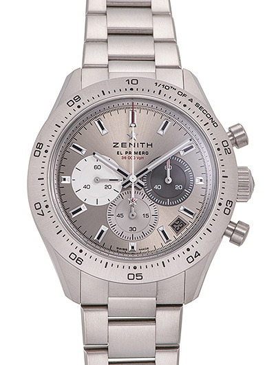 ゼニス クロノマスター スポーツ 95.3100.3600/39.M3100 グレー 中古