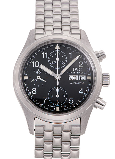 IWC フリーガー クロノグラフ IW370607 ブラック 中古