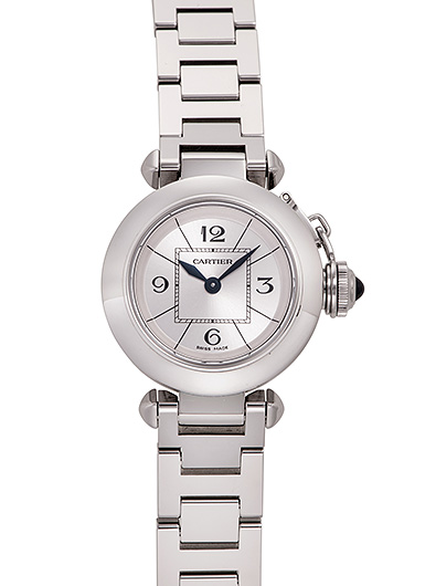 カルティエ ミスパシャ W3140007 シルバー 中古