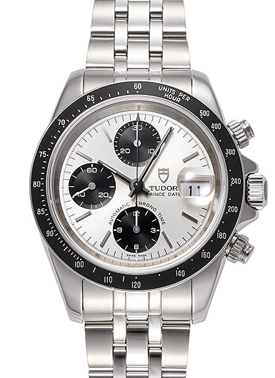 チューダー/チュードル クロノタイム 79260P シルバー/ブラック 中古