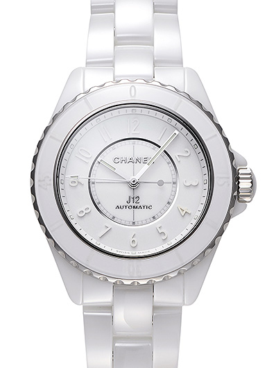 シャネル J12 ファントム H6186 ホワイト 中古