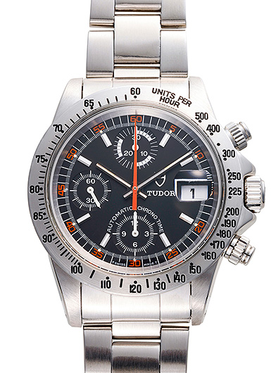 チューダー/チュードル クロノタイム モンテカルロ 94300 ブラック アンティーク