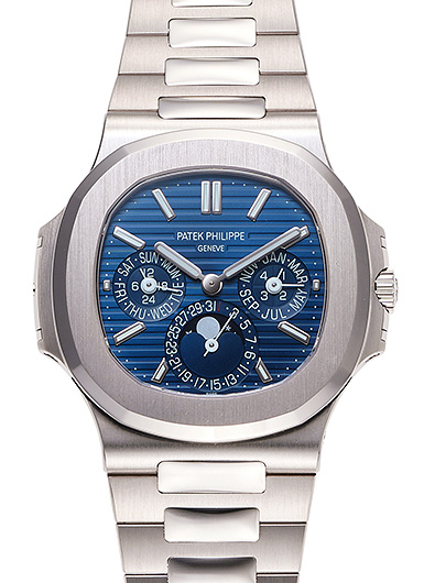 パテックフィリップ ノーチラス 永久カレンダー 5740/1G-001 ブルー 未使用品