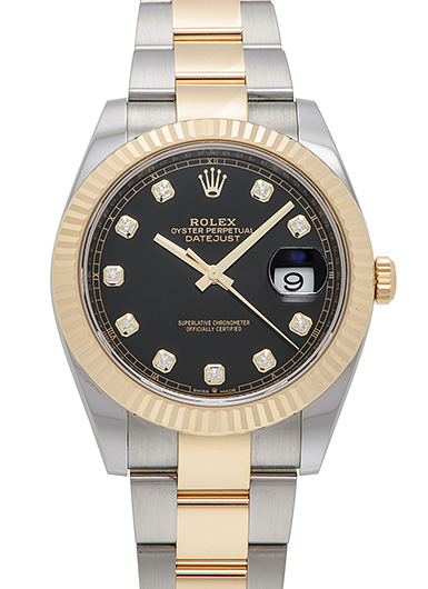 ロレックス デイトジャスト41 126333G ブラック 新品未使用