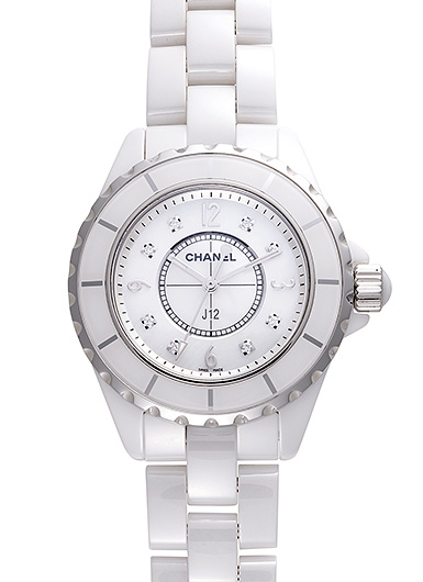 シャネル J12 H2422 ホワイト 中古