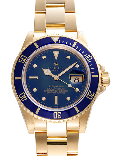 ロレックス サブマリーナ デイト 16808 ブルー アンティーク
